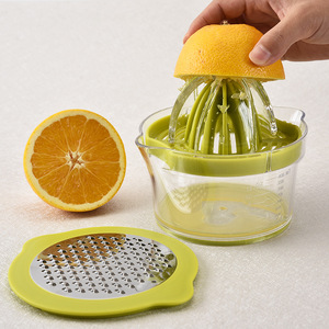 跨境塑料柠檬榨汁器 家用多功能榨橙器 厨房小工具橙子榨汁
