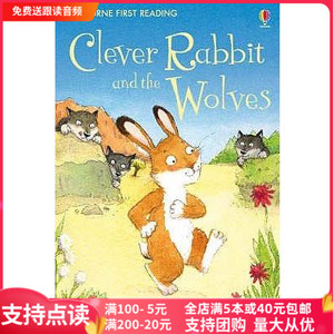 聪明的兔子和狼 clever rabbit and the wolves 儿童启蒙英文绘本