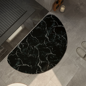 吸水软硅藻泥浴室地毯卫生间地毡防滑软地垫厕所洗手间冲凉房脚垫
