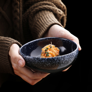 日式餐具家用米饭碗创意饭碗陶瓷小号蛋形碗商用小碗异形碗沙拉碗