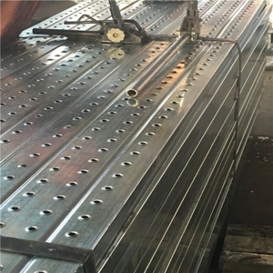 天津建筑工地2米3米4米热镀锌钢跳板 盘扣式施工脚手架子板平台