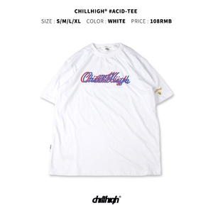 Chillhigh 2016 S/S 迷幻潮流复古圆领打底短袖时尚品牌街头T恤