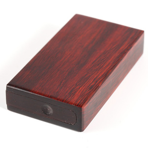 新款紫檀烟盒手工木质便携男士烟具木制实木装高档5支装生日礼品