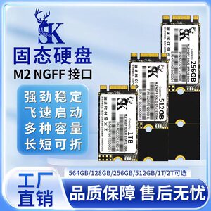 SK1TB128G256Gm2固态硬盘m.2 1t 2T笔记本 ngff2242SSD台式机2280