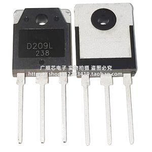 直插电源开关三极管 D209L 2SD209L 12A/700V TO-3P全新现货