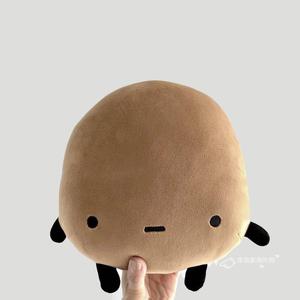 日本STELU可爱软萌悲伤土豆表情包毛绒玩偶抱枕沙发靠垫小众礼物