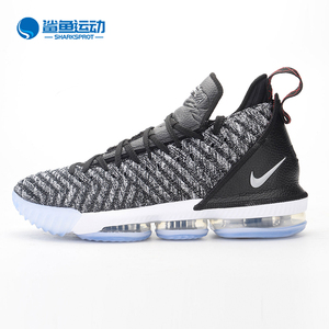 Nike/耐克正品 新款男子LBJ16詹姆斯16代黑彩虹慈善篮球鞋 AO2595