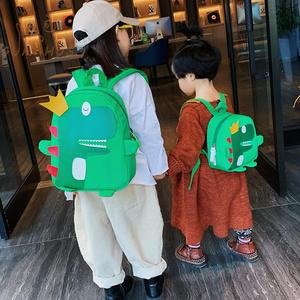 儿童双肩卡通背包可爱恐龙包包幼儿园男女宝宝开学迷你轻便小书包