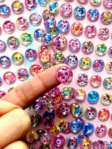 奇妙萌可水晶立体3d钻石贴纸女孩玩具儿童魔法公主宝石奖励粘贴画