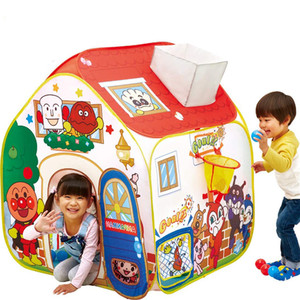 新品日本进口面包超人儿童可折叠帐篷宝宝益智玩具游戏屋10种玩法