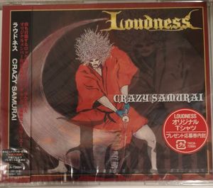 Loudness crazy Samurai CD 高崎晃金属EP 不拆三首  sh11