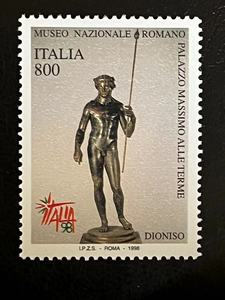 意大利邮票--1998米兰国际邮展-艺术日1全