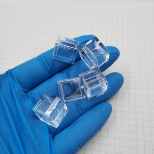 化学元素金属10mm立方体专用亚克力盒 高透明正方体亚克力展示盒