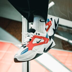 Nike M2K Tekno 白橙白粉红黑走秀款 老爹鞋 耐克m2k AO3108-101