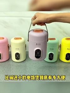 陶乐煲迷你电饭煲多功能便携式小型电炖锅学生单人电煮锅电热饭盒