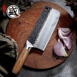 日本菜刀家用斩切两用切肉刀切菜刀切片刀具超快锋利免磨锻打莱刀