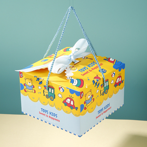 六一儿童节礼品袋生日礼物盒包装龙宝宝满月礼盒喜蛋喜糖伴手礼袋