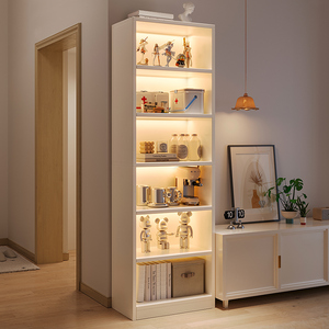 IKEA宜家电视柜旁置物架家用书架简易落地收纳过道柜子客厅多层墙