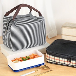 饭盒手提包铝箔加厚大号保温袋带饭包便当袋上班族装饭盒手提袋子