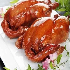 裕昌哈尔滨老式烧鸡整只750克左右一个真空塑封厂家代购即食散装