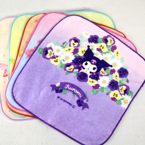 有礼盒日本制进口三丽鸥小手帕手绢方巾卡通美乐蒂儿童幼儿园礼物