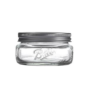 汁饮料杯Ball Mason Jar美式梅森罐玻璃透明燕麦密封罐奶昔宽口果