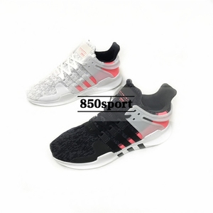 Adidas 三叶草 EQT Support ADV 黑粉白粉情侣跑鞋BB2791/BB1302