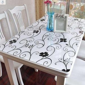 防水桌子家用塑料茶餐桌上的铺在软质防烫布台布玻璃玻璃垫垫子桌