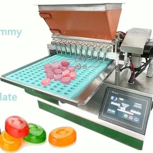 软糖浇注机巧克力生产机器硬糖点注机休闲糖果打印机棒棒糖生产机