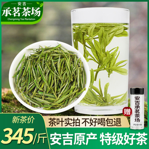 安吉白茶2024年特级新茶预定正宗白茶茶叶绿茶500g散装春茶黄金芽