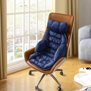 新加热坐垫靠椅冬背一体办公室发热垫插电久坐座椅子季连体腰靠品