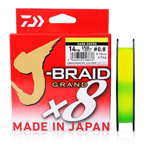 DAIWA达亿瓦鱼线J-BRAID X8 300米8编钓鱼线PE线编织线渔线路亚线