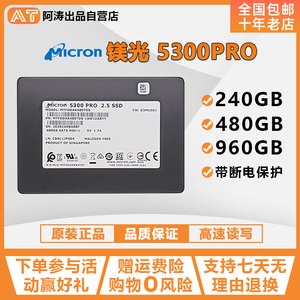 CRUCIAL/镁光 5300PRO 240G 480G 960G 固态硬盘高速传输超强性能