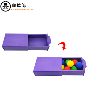百变魔术盒 神奇小拉匣 魔术道具 空盒出物 儿童玩具 紫拉盒