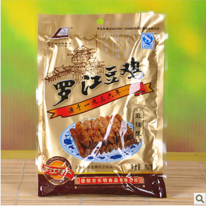 四川德阳特产罗江豆鸡150g x10袋 麻辣味