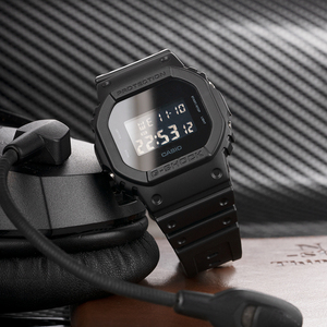 Casio卡西欧g-shock小方块手表男方形复古运动石英表dw5600bb/ske