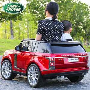 双人儿童电动汽车可坐小孩四轮越野大人遥控玩具车可坐人路虎童车