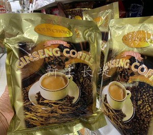 马来西亚Gold Choice Ginseng Coffee 金宝人参咖啡 400G