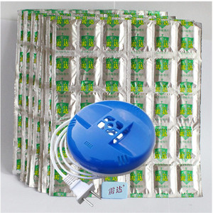 雳达电热蚊香片120片送加热器套装插电式家用驱蚊防蚊灭蚊片无味
