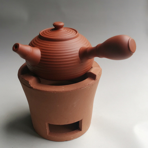 老式手工茶具茶壶复古家用陶瓷煮茶泡茶壶红泥炭炉茶壶紫砂壶耐烧