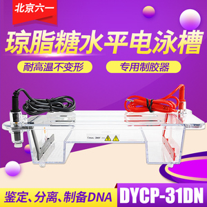 北京六一水平电泳槽DYCP-31DN电泳仪实验室琼脂糖核酸凝胶制胶器