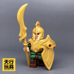 Brickwarriors 兼容第三方人仔精灵头盔盔甲武器盾牌中古MOC