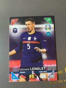 球星卡代卖【杨少帅】PANINI欧洲杯2020游戏版 LENGLET 法国