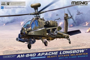 现货秒发 MENG 1/35 波音AH-64D 长弓阿帕奇 武装直升机QS-004
