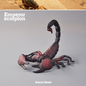外单正品 正版仿真动物模型 野生动物园 昆虫帝王蝎 男孩儿童玩具