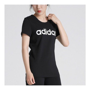 Adidas 女子 棉质 透气 运动休闲 短袖T恤 DM2064 CV7026 CW2081