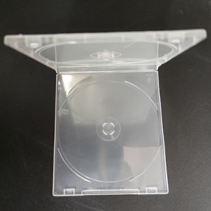 双面全透明PP软塑料CD DVD不易碎光盘盒单碟光碟壳收纳盒包邮优惠