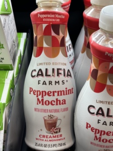 代购正品 美国进口 Califia Farms植物奶精 杏仁薄荷摩卡咖啡味