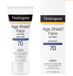 在途等货！美国Neutrogena露得清年龄之盾脸部抗氧化防晒霜SPF70