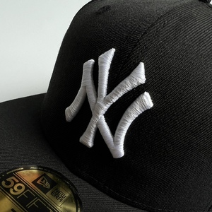 MLB纽约扬基队NewEra男女款遮阳防晒嘻哈街舞NY棒球帽子59FIFTY